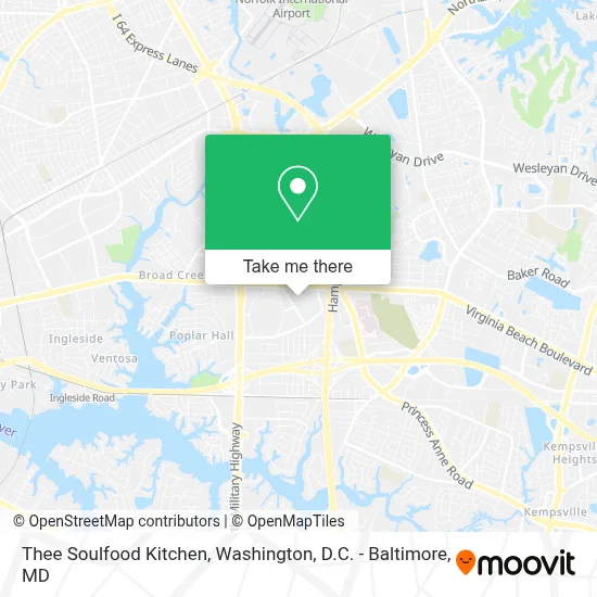 Thee Soulfood Kitchen map