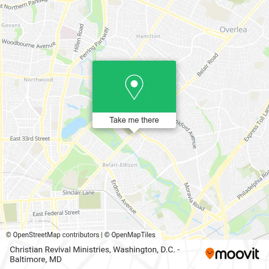 Christian Revival Ministries map