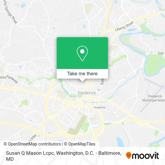 Susan Q Mason Lcpc map