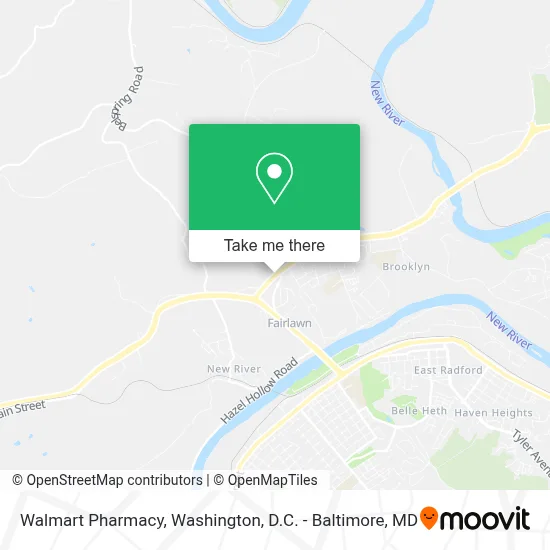 Walmart Pharmacy map