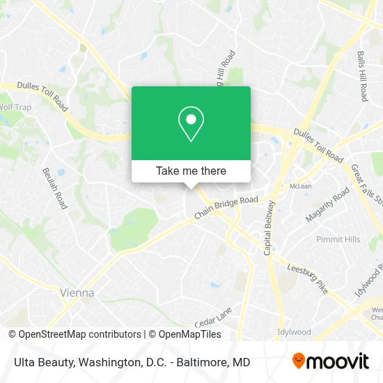 Ulta Beauty map