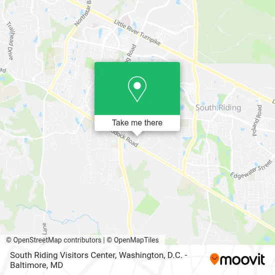 South Riding Visitors Center map