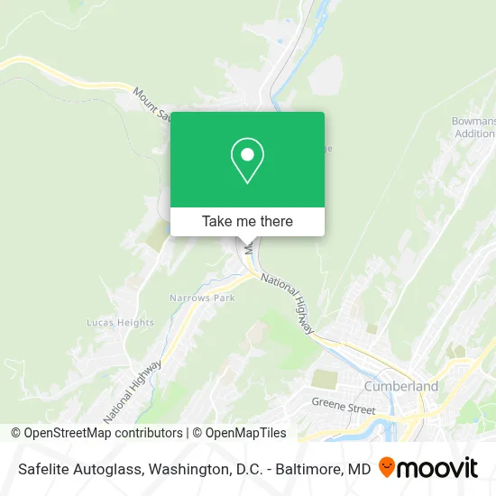 Safelite Autoglass map