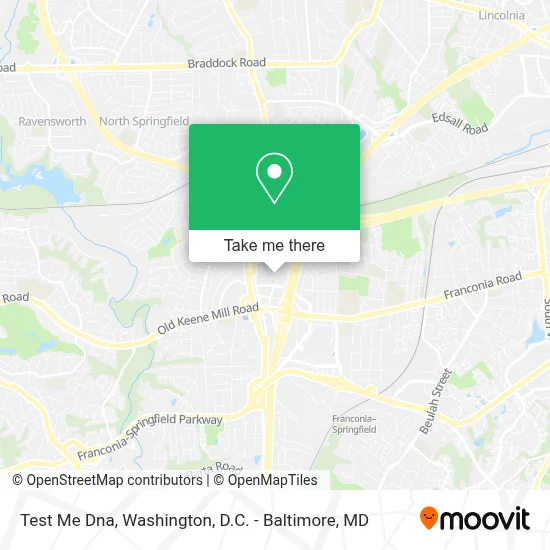 Test Me Dna map
