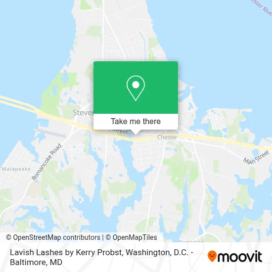 Lavish Lashes by Kerry Probst map
