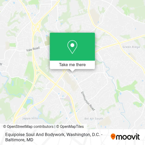 Equipoise Soul And Bodywork map