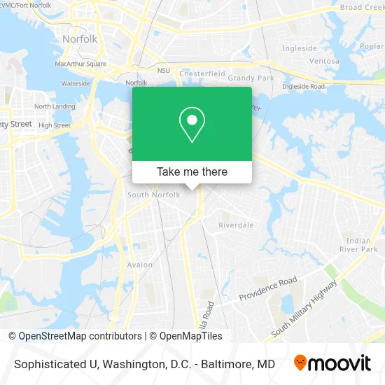 Sophisticated U map