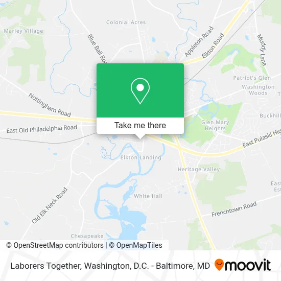 Laborers Together map