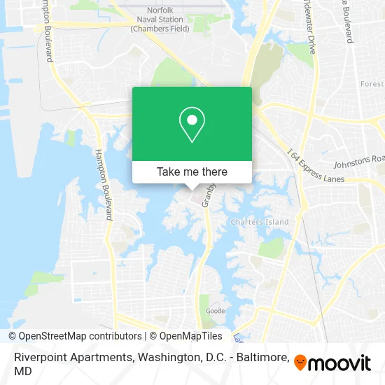 Riverpoint Apartments map