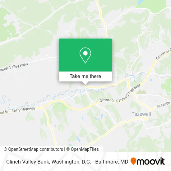 Clinch Valley Bank map