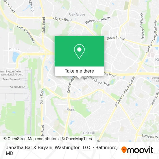 Janatha Bar & Biryani map
