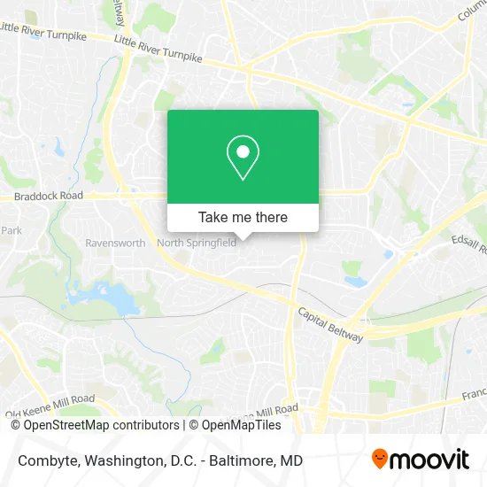 Combyte map