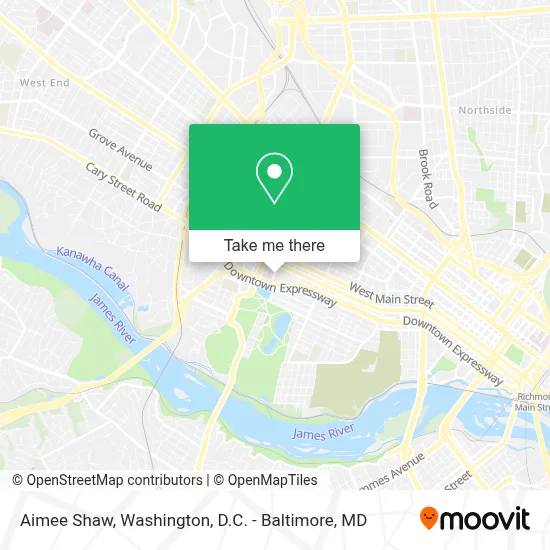 Aimee Shaw map