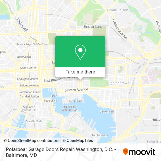 Polarbear Garage Doors Repair map