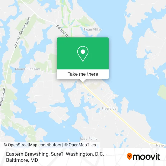 Eastern Brewshing, Sure? map