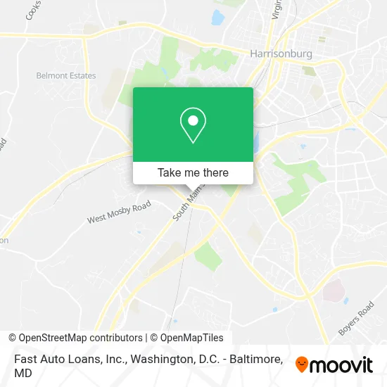 Fast Auto Loans, Inc. map