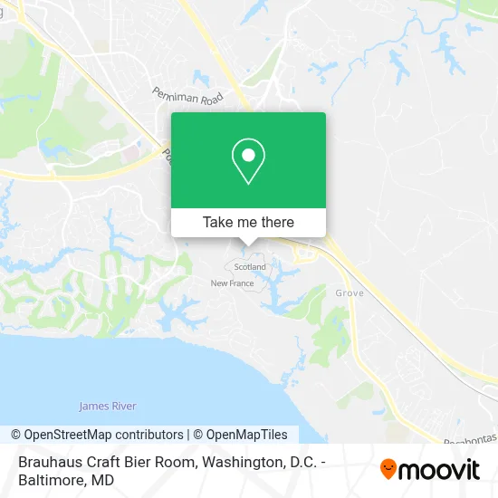 Brauhaus Craft Bier Room map