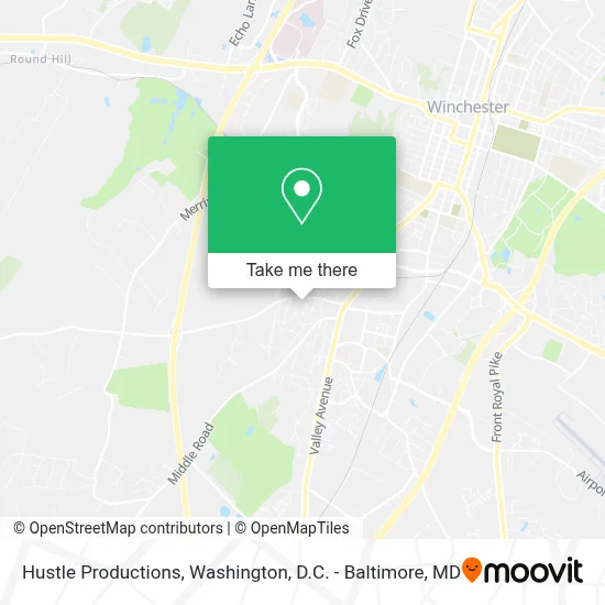 Hustle Productions map