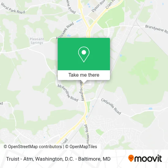 Truist - Atm map