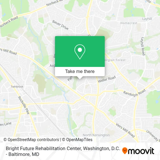 Bright Future Rehabilitation Center map