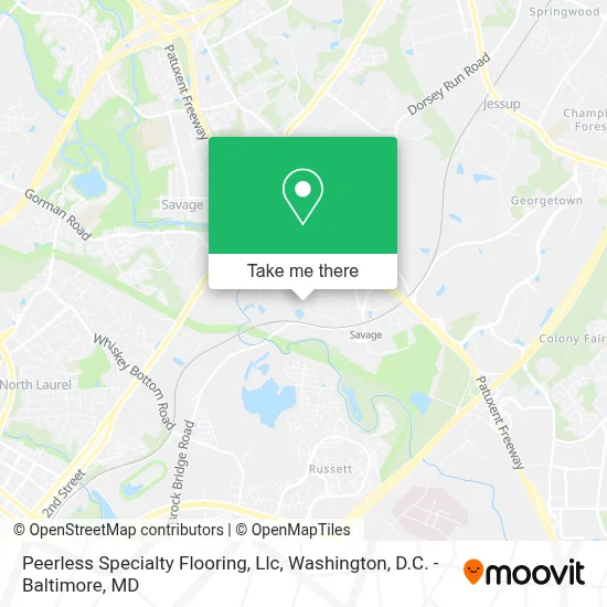 Peerless Specialty Flooring, Llc map