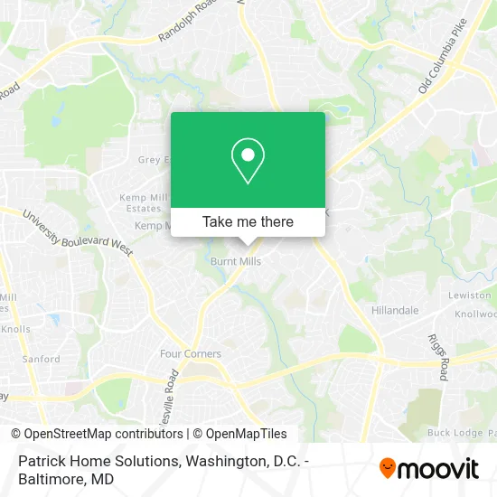 Patrick Home Solutions map