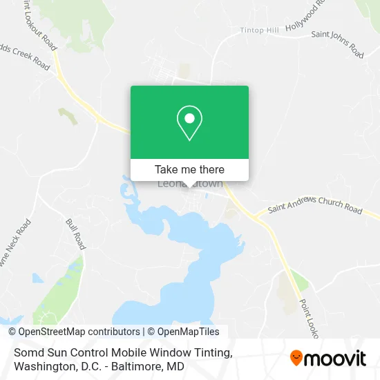Somd Sun Control Mobile Window Tinting map