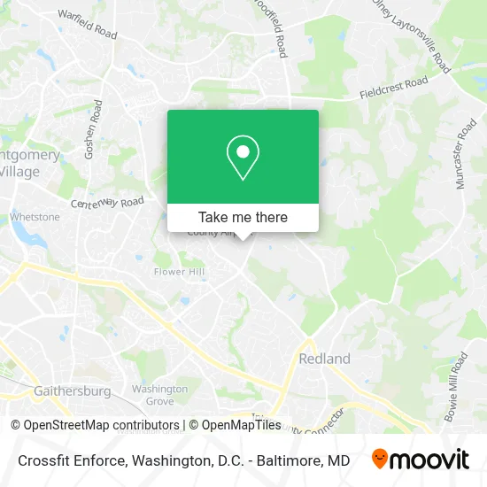 Crossfit Enforce map