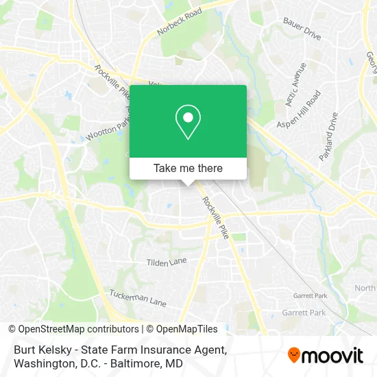 Burt Kelsky - State Farm Insurance Agent map