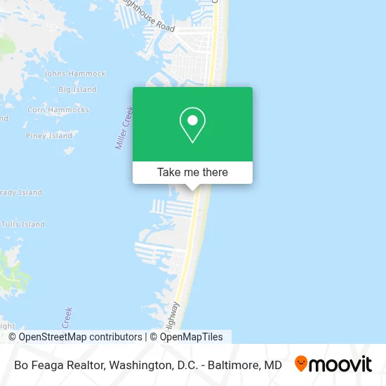 Bo Feaga Realtor map