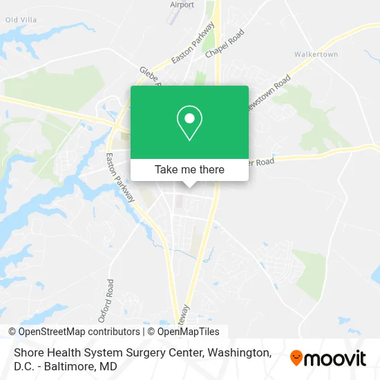 Shore Health System Surgery Center map