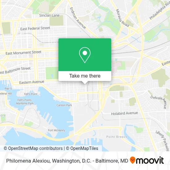 Philomena Alexiou map