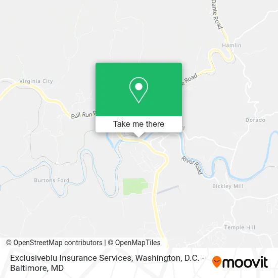 Exclusiveblu Insurance Services map
