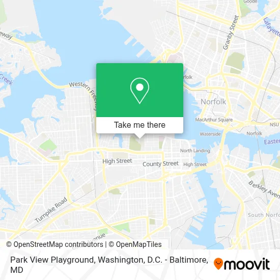Park View Playground map