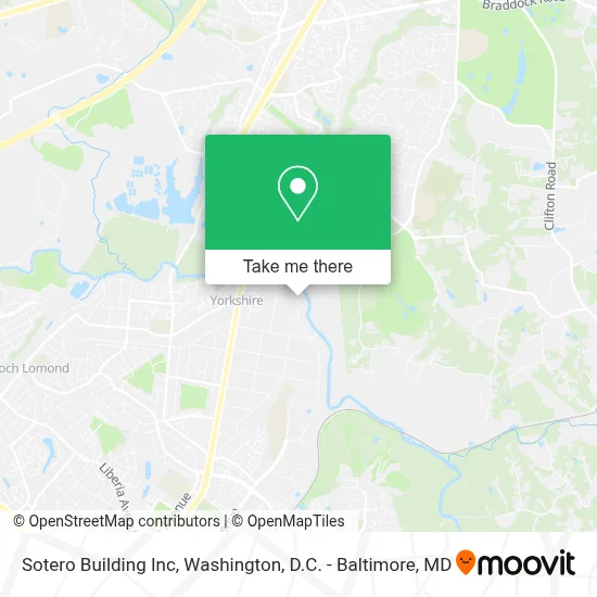 Sotero Building Inc map