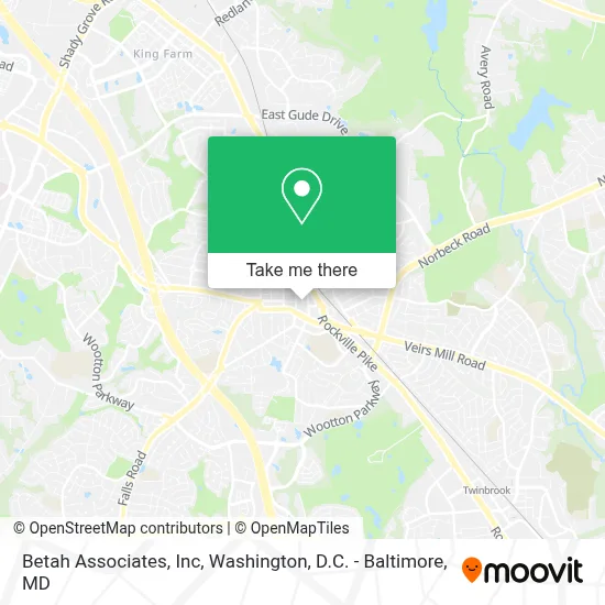 Betah Associates, Inc map