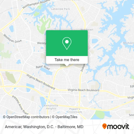 Americar map
