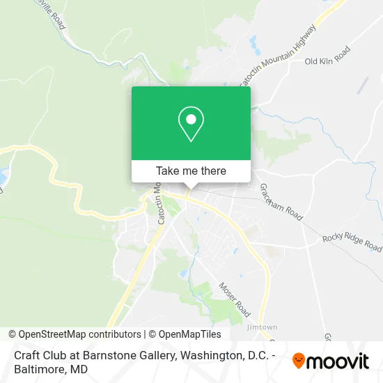 Craft Club at Barnstone Gallery map