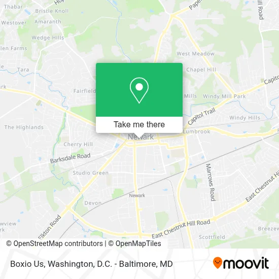 Boxio Us map