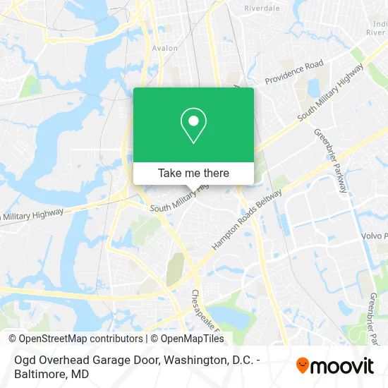 Ogd Overhead Garage Door map