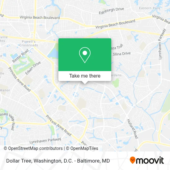 Dollar Tree map