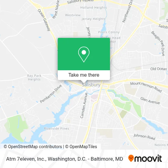 Atm 7eleven, Inc. map