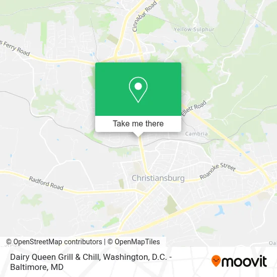 Dairy Queen Grill & Chill map