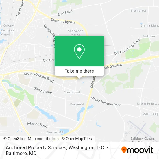 Anchored Property Services map