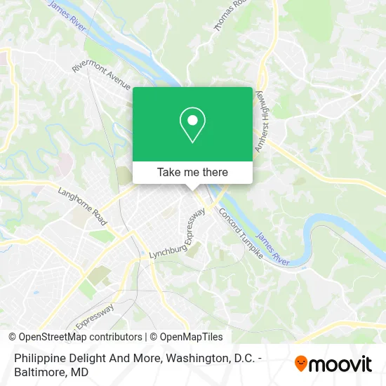 Philippine Delight And More map