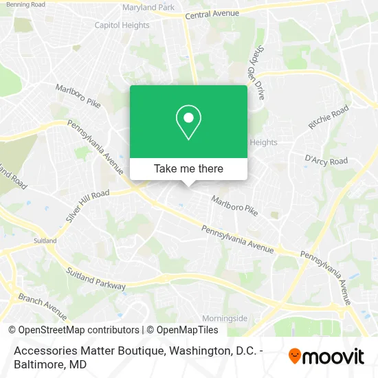 Accessories Matter Boutique map