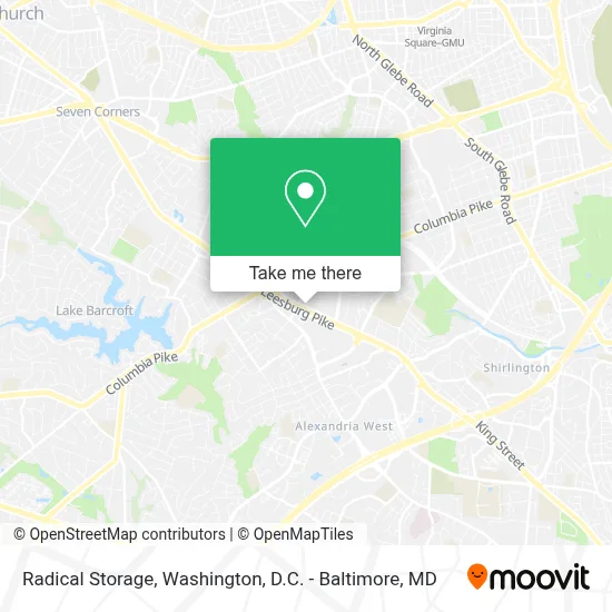 Radical Storage map