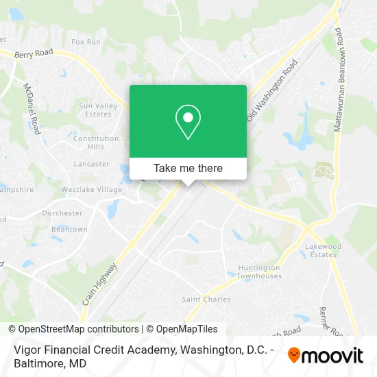Vigor Financial Credit Academy map