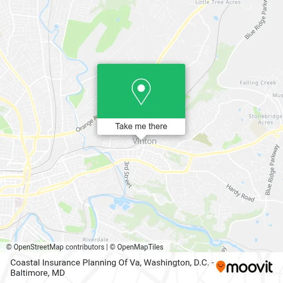 Coastal Insurance Planning Of Va map