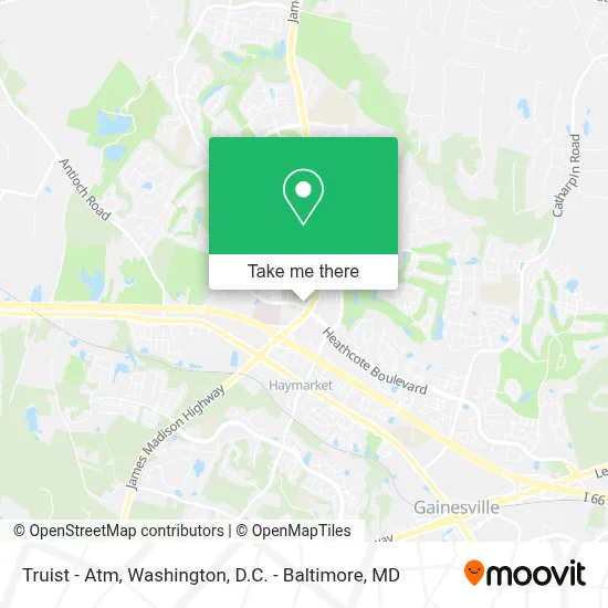 Truist - Atm map